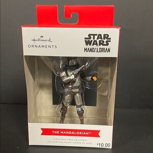 Hallmark Star Wars Mandalorian Ornament with Pistol